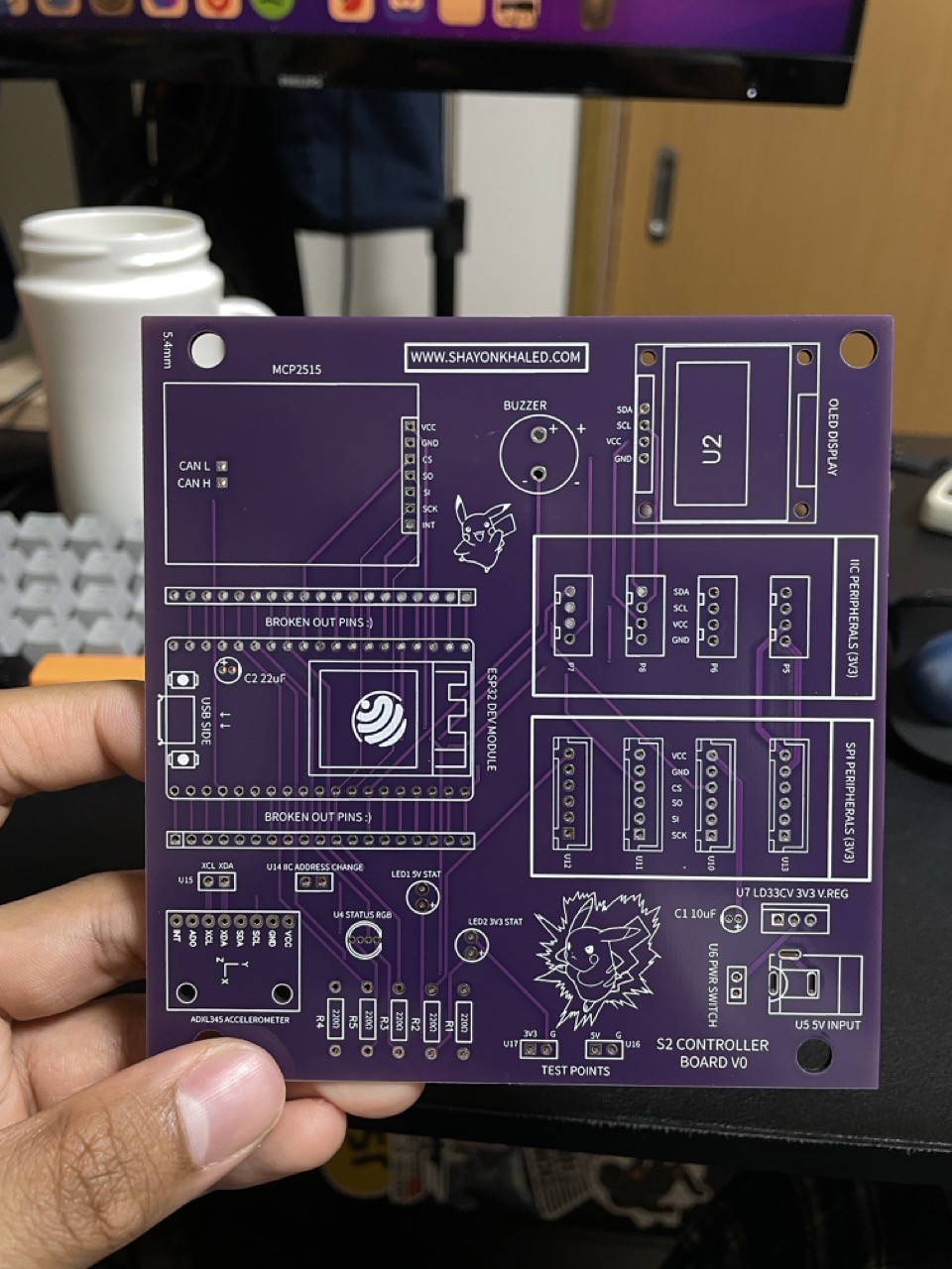 S2 Controller Board - the PCB is here